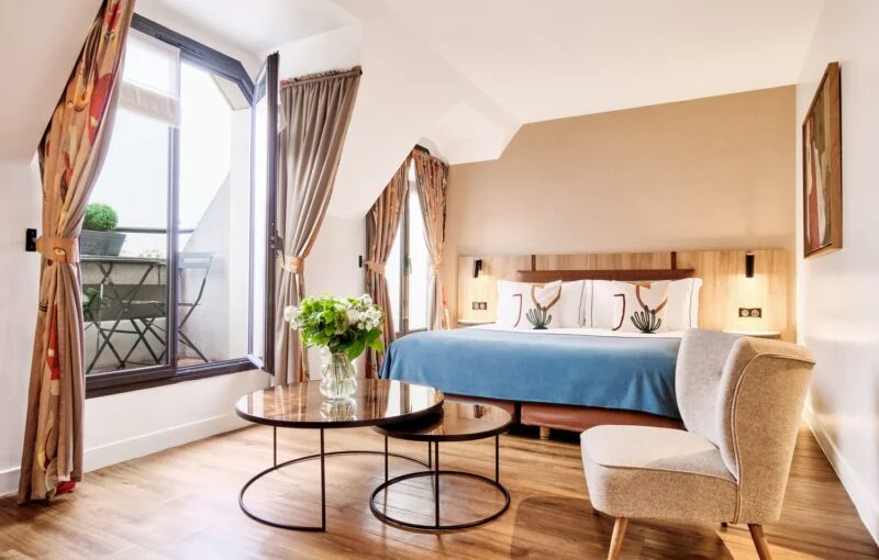 plaza tour eiffel chambre
